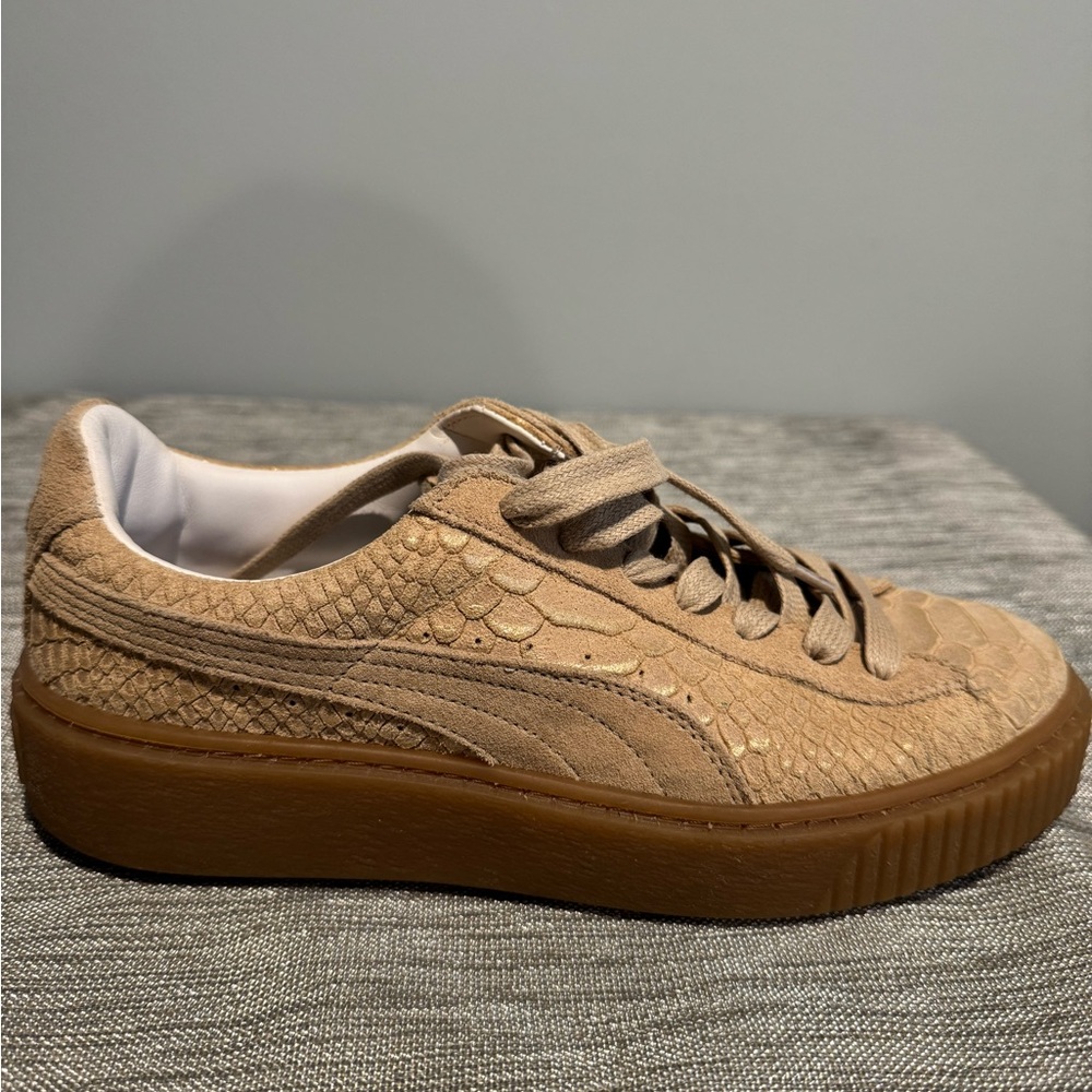 Puma Platform Exotic Skin Sneakers - Picture 4 of 9